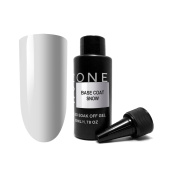 OneNail Base Coat Snow (бутылка) 50ml.