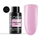 OneNail Shimmer Base Cream (бутылка) 30ml.