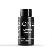 OneNail Top coat Crystal (бутылка) 30ml.