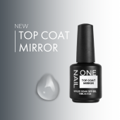 OneNail Top Coat Mirror 15ml.