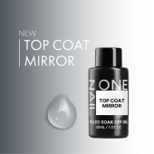 OneNail Top coat Mirror (бутылка)  30ml.