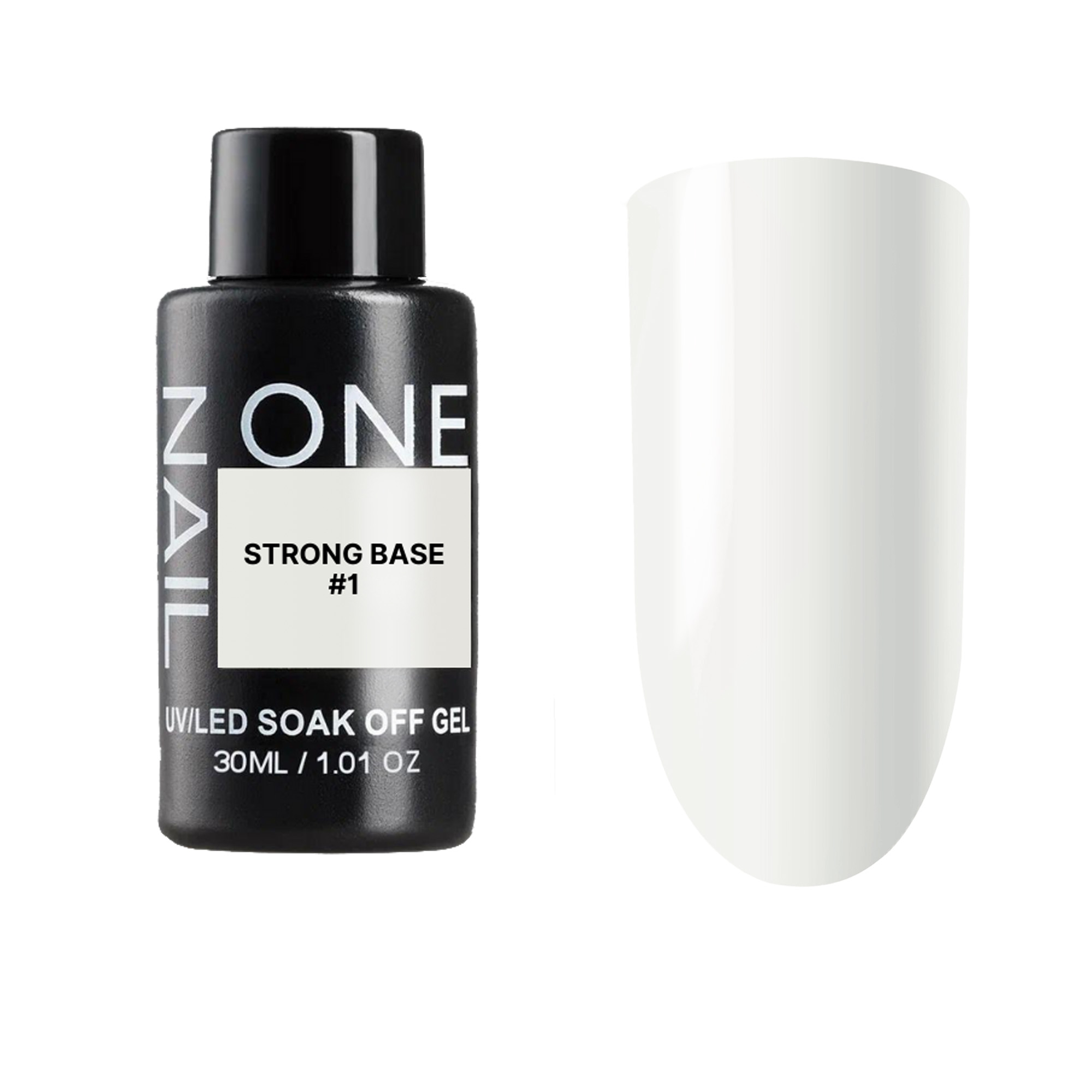 3cq60ruweo3nznomldazjhv110k5no9k OneNail Strong Base #1 (бутылка) 30ml. — изображение 1