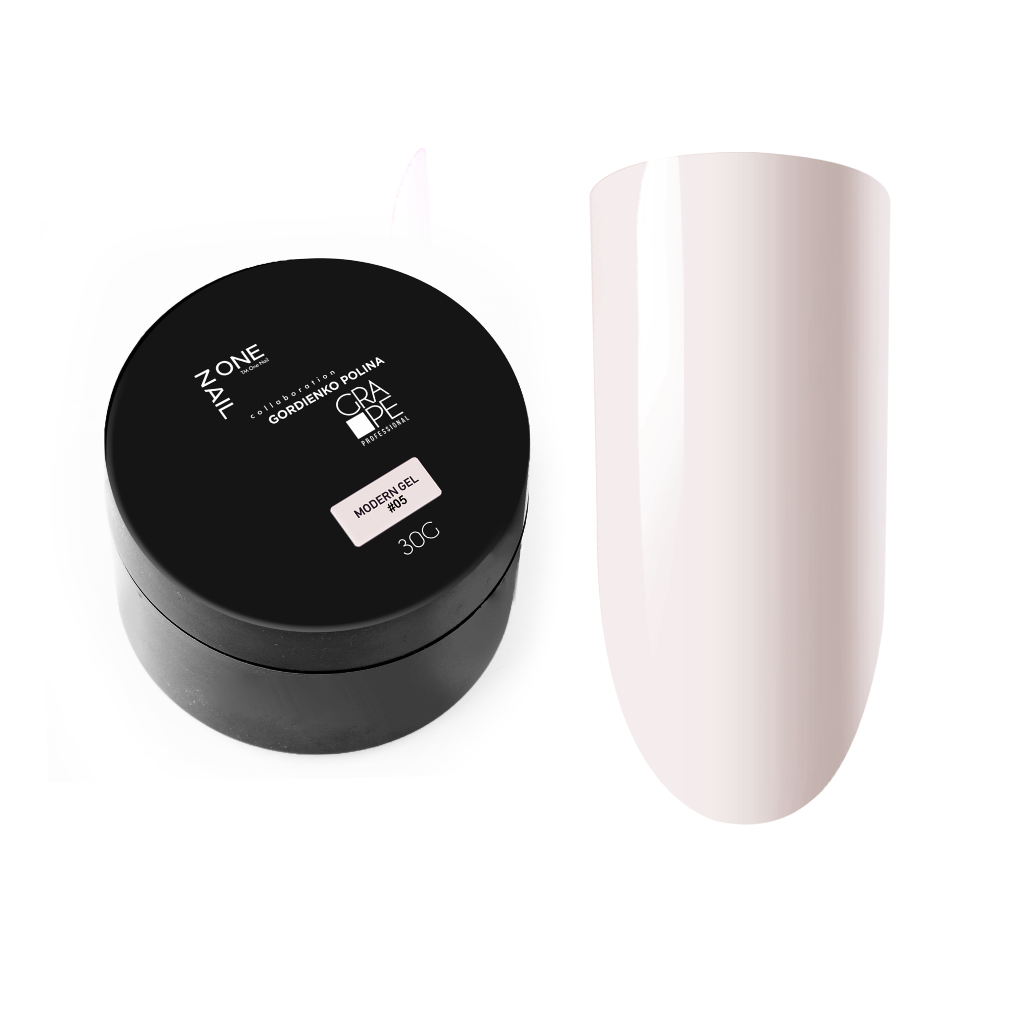 mapzijinedmv3b717elv0temg0evbvs4 OneNail Modern Gel #05 30g. — изображение 1