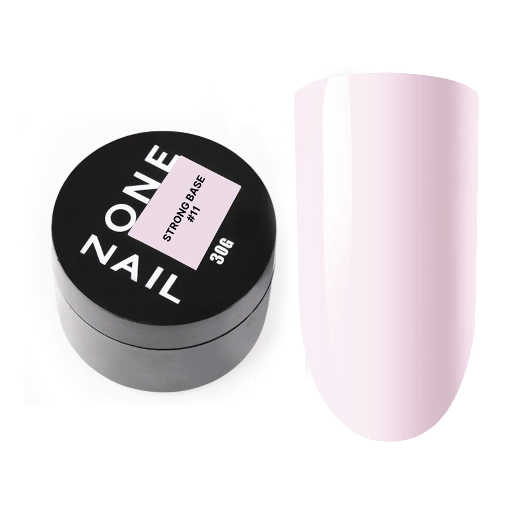 n7u8xaeb83tgkn8p5v40giuvw3qa9sf2 OneNail Strong Base #11 (шайба) 30ml. — изображение 1